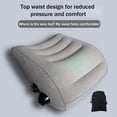 thumbnail image 4 of Car Seat Lumbar Support Pillow Inflatable Cushion Massager Back Pain Relief, 4 of 7