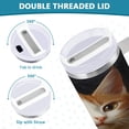 thumbnail image 5 of 40 Oz Car Handle Water Bottle Water Cup Water Bottle Water Jug Coffee Cup Travel Water Bottle Orange Cute Cat, 5 of 8