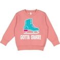 thumbnail image 2 of Inktastic Ice Skating Gotta Skate Toddler Sweatshirt, 2 of 4