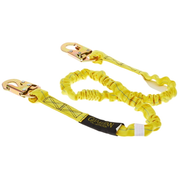 Protección contra caídas Lanyard Guardian 11200 IS-72 de 1,8 m con ganchos a presión