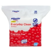 Equate Baby Everyday Clean Wipes with Aloe Vera and Vitamin E, 240 Wipes