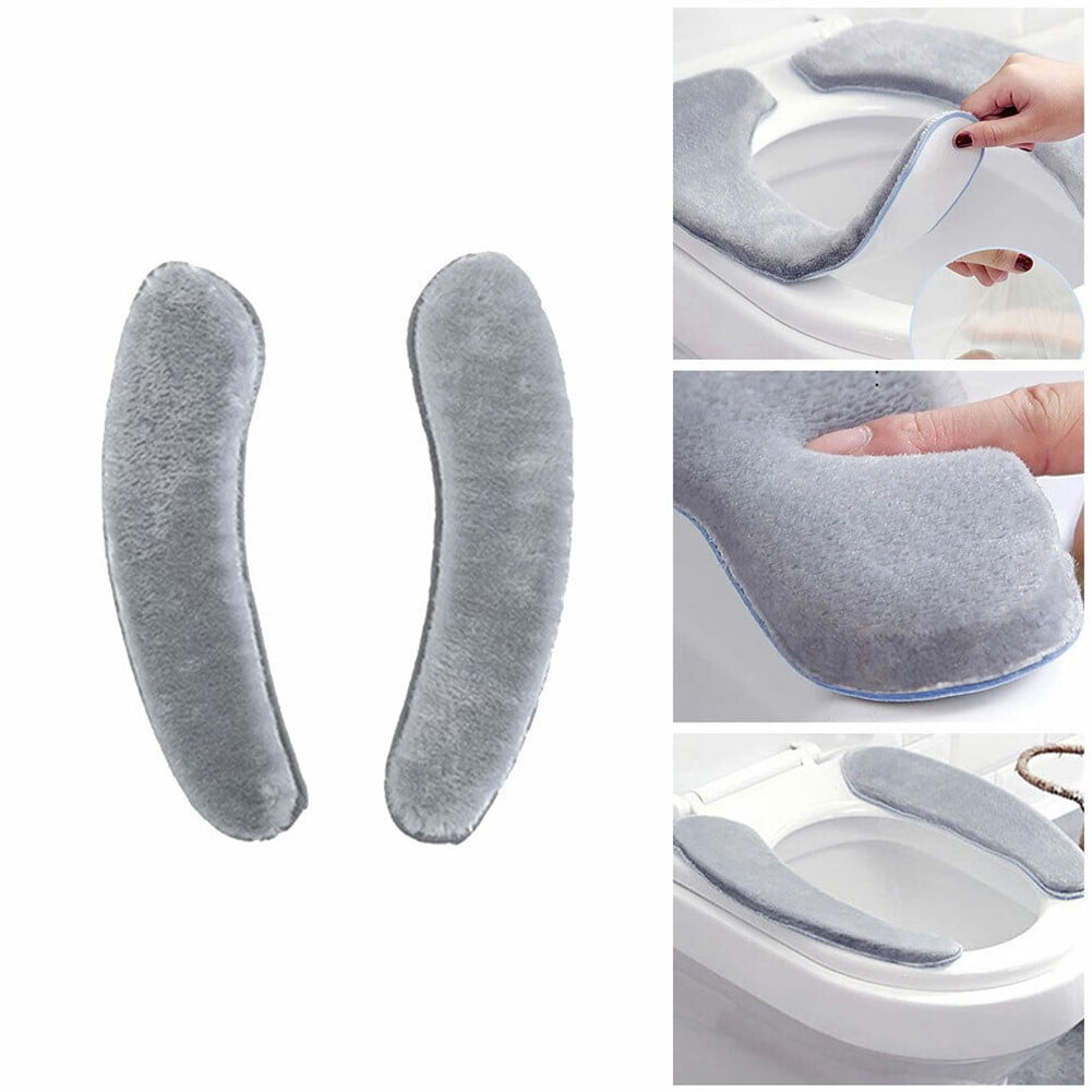 Cogfs Toilet Seats,Bathroom Toilet Seat Washable Soft Warmer Mat Cover