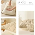 thumbnail image 5 of Gosuguu Thickened Washable Polyester Pillowcase Set of 2 White Winter Bedding, 5 of 7