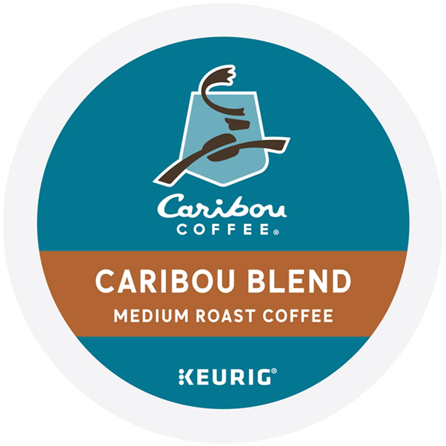 Caribou Coffee Caribou Blend Keurig® Single-Serve K-Cup® Pods, Medium Roast, Case of 44 K-Cup® Pods
