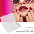 thumbnail image 4 of 28 Slots Plastic Storage Box Diamond Painting Kits Nail Beauty Rhinestone Tools Beads Storage Box Case Organizer Holder, 4 of 5