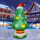 thumbnail image 3 of Árbol de Navidad inflable, modelo de aire navideño, decoración de patio, 3 of 3