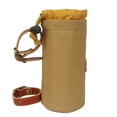 thumbnail image 3 of TOURBON Canvas and Leather Bicycle Water Bottle Cup Holder Wine Carrier, 3 of 8