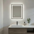 thumbnail image 3 of Resenkose 32x24 Inch Frameless Rectangle LED Bathroom Mirror for Vanity Lighting, 3 of 13