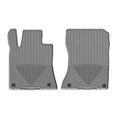 thumbnail image 1 of Weathertech Floor Mat W536GR All-Weather; Direct-Fit; Deeply Sculpted Channels; Gray; Thermoplastic Elastomer TPE; 2 Piece, 1 of 1