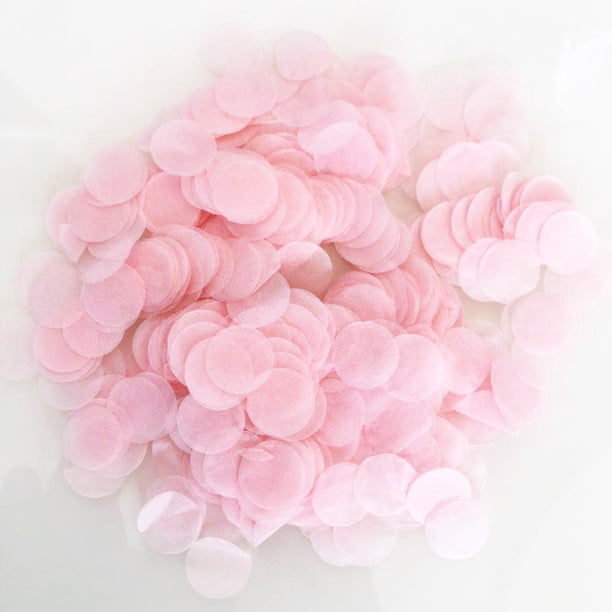 100 g de decoración para fiestas de cumpleaños, bolas de olas para lanzar, globos transparentes, relleno, trozos de papel de colores redondos
