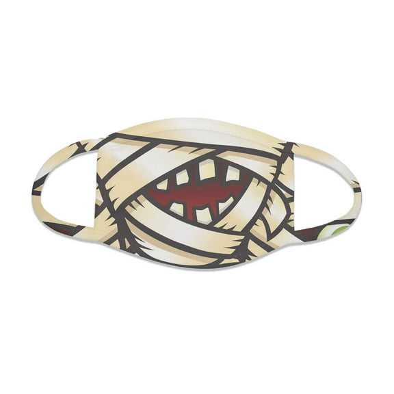 Function - Halloween Cartoon Mummy Breathable Reusable Washable Mask