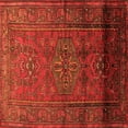 thumbnail image 1 of Ahgly Company Indoor Square Persian Orange Traditional Area Rugs, 8' Square, 1 of 1