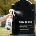 thumbnail image 6 of Headstone Cleaner for Grave Cleaning - Ideal for Cleaning Headstones, Tombstones, and Memorials 8.45 fl oz, 6 of 12