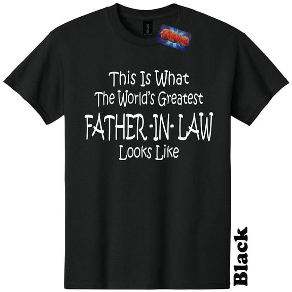 Worlds Greatest Father in Law T-Shirt Engagement Announcement Fathers Day The Twisted Donut