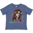 thumbnail image 3 of Inktastic DÃ­a De Los Muertos in Sugar Skull Makeup Boys or Girls Toddler T-Shirt, 3 of 5