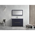 thumbnail image 6 of KubeBath Dolce 48″ Blue  Modern Bathroom Vanity with White Quartz Counter-Top, 6 of 6