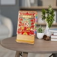 thumbnail image 6 of Kuroiy 2026 Desk Calendar, Red Festive Mini Desktop Planner, Thick Paper, Ink-Proof, Stable Stand, Year-Round Scheduling, Holiday Marked, Decorative Office Organizer, 6 of 6