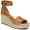 Woven Cuoio Leather, variant on Franco Sarto Womens Clemens Jute Wrapped Espadrille Wedge Sandals White Smooth 9.5M