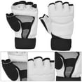 thumbnail image 4 of Boxing Hand Protector, Hollow Palm Design Comfortable Taekwondo Gloves  Elasticity  For Fitness XL, 4 of 8