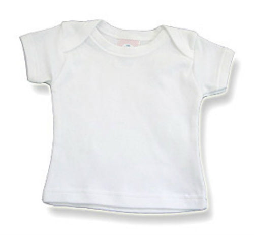plain white t shirt 12-18 months