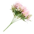 thumbnail image 4 of Ramo de rosas artificiales de 5 cabezas, simulación de boda, decoración floral, mesa de oficina en casa, ramo de flores falsas Scienceny HA7783-00B, 4 of 6
