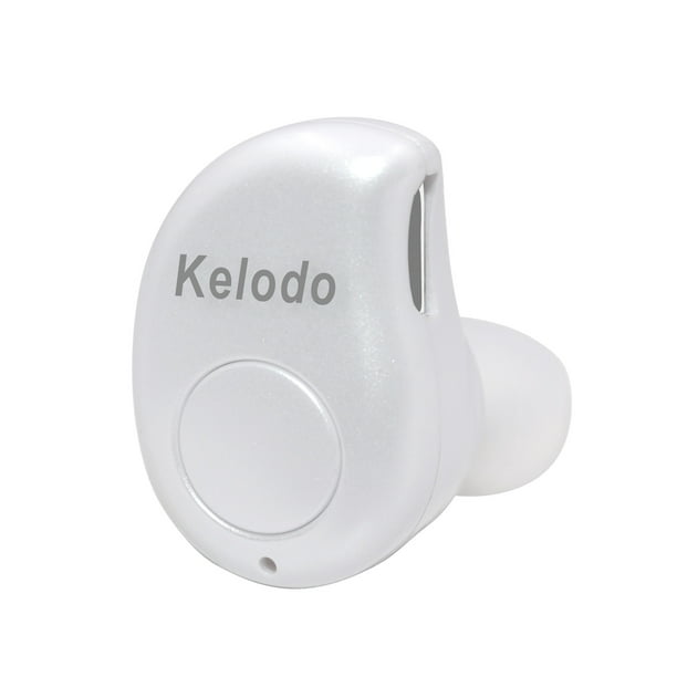 Concurrenten Toerist De stad kelodo Bluetooth Earbud S530 Plus Mini Wireless Earphone In Ear Small  Headset with Mic Invisible V4.1 Earpiece Hands-free Noise Canceling for  Apple iPhone and Android Smartphones - White - Walmart.com