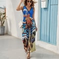 thumbnail image 6 of Octopus in The Mysterious Ocean King Size Sleeveless Dress Dresses Summer Women Dresses Clothing Woman Dresses Dress, 6 of 7