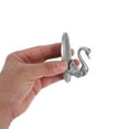 thumbnail image 5 of HOOWIFFY 2Pcs Swan Curtain Tiebacks Metal Wall Mounted Curtain Hooks Decorative Holders, 5 of 6