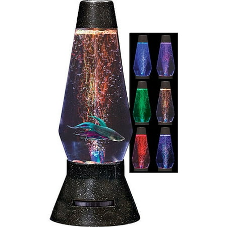 Hawkeye Lavarium Mini Sea Creature Aquarium with Mutli-Color LED Lighting, .42 Gallons