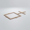thumbnail image 3 of Ekena Millwork 19 7/8"W x 11 3/8"H x 1/4"T Small Carlisle Decorative Fretwork Wood Wall Panels, Birch, 3 of 13
