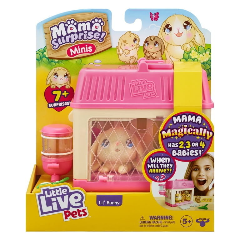 Little Live Pets Mama Surprise Mini Mouse Play Set: Lil' Bunny au