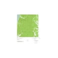 thumbnail image 2 of Topographical Map - Fort Adams Mississippi Quad - USGS 1965 - Vintage Wall Art, 2 of 4