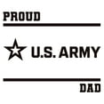 thumbnail image 3 of CafePress - Proud Army Dad Black Baseball Jersey - Cotton Baseball Jersey, 3/4 Raglan Sleeve Shirt, 3 of 4