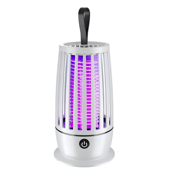 HIBIBUD Bug Zapper 3600V Electric Mosquito Insect Killer LED Light Fly Trap Pest Control Lamp for Outdoor Indoor White