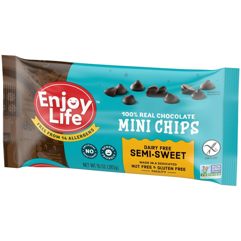 Enjoy Life Allergy Friendly, Dairy Free Semi-Sweet Mini Baking