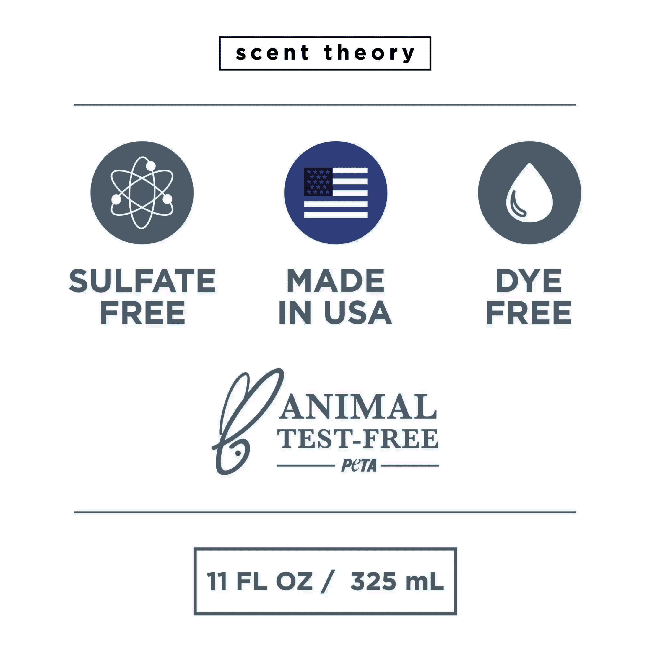 Scent Theory Foaming Hand Soap, Teakwood and Blue Musk, 11 fl oz