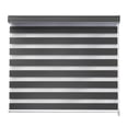 thumbnail image 1 of DecoKing Persiana para Ventana Sheer Elegance Enrollable Horizontal 120cm ancho x 180cm alto Dark Grey, 1 of 4