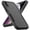 Black (PC) + Black (TPU), variant on Dual Layer Phone Case compatible with Apple iPhone X/iPhone Xs, Shockproof Heavy Duty Rugged Bumper Cover with Screen Protector, Military Grade Drop Tested, Black