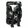 thumbnail image 5 of Miumaeov Air-Operated Double Diaphragm Pump 1 inch Inlet & Outlet Aluminum 35 GPM QBY4-25L Max 120PSI for Chemical Industrial Use, 5 of 9