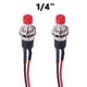 thumbnail image 1 of 2 mini interruptores pulsadores rojos pequeños CA 125 V/250 V CC 12 V reinicio momentáneo diminuto, 1 of 5