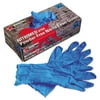 MCR Safety Nitri-Med Disposable Nitrile Gloves, Blue, X-Large, 100/Box -MPG6012XL