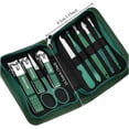thumbnail image 5 of 7-18 Pcs Manicure Set Nail Clippers Kit Professional Stainless Steel Nail Care Tools with Leather Travel Case for Man and Women, Perfect Gift Idea, 5 of 5