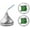 Green, variant on sweet 16 kisses stickers, (set of 216) 16 birthday chocolate drops labels stickers for 16th birthday, hershey's kisses party favors decor (yellow)