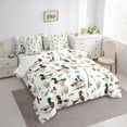 thumbnail image 3 of Castle Fairy Female Men Adults Animal Mallard Duck Bedding Comforter Set 7 Pieces,Vintage Aesthetic Full Bedding Set Lightweight,Fishing And Hunting Fitted Sheet Flat Sheet,Lightweight Room Decor, 3 of 8