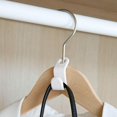 thumbnail image 4 of Space Saving Clothes Hanger Hanging Hooks Drop Connection Wardrobe Extension Clips Clothes Organizer Hanger Extension Hook Space Saving Hangers, 4 of 5