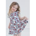 thumbnail image 2 of Hello Kitty Little Girls French Terry Skater Dress, 2 of 3