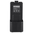 thumbnail image 1 of Batería De Iones De Litio De 7.4V 3800Mah Para Baofeng Uv-5R Bl-5L Uv 5R Series Radio De Dos Vías (Negro) Vogacara EL007645-00, 1 of 6