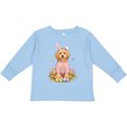 thumbnail image 3 of Inktastic Easter Doodle Dog Boys or Girls Long Sleeve Toddler T-Shirt, 3 of 5