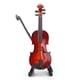 thumbnail image 2 of 1/6 violín modelo de violín 1/6 accesorio para casa de muecas decoración para casa de muecas accesorModelo de violín 1/6, instrumento de casa de muecas duradero e inofensivo, decoración de madera prec LHCER No, 2 of 5