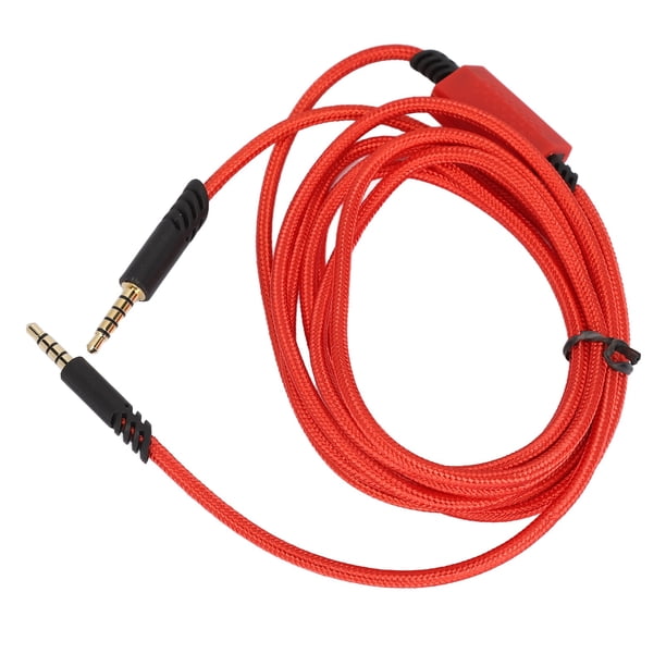 Cable De Sonido De Repuesto Para Auriculares, Cable De Repuesto Para Auriculares, Cobre Libre De Oxígeno, Duradero, Estable Con Interruptor Silencioso Para A40 Para Amplificadores